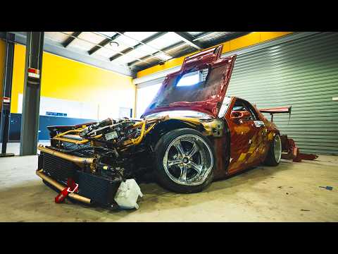 I Crashed My RX7 In Australia (It's bad) | Goodbye Twerkstallion