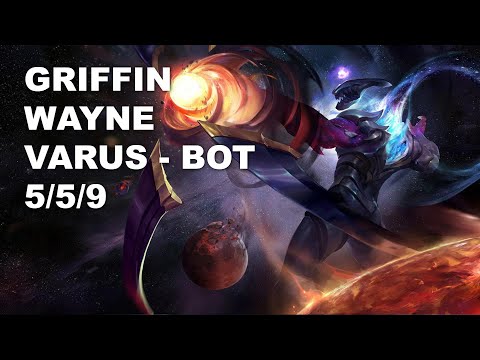 Griffin Wayne Bot Varus vs Miss Fortune - KR Challenger Patch 10.8