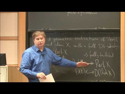 Noncommutative algebraic varieties, their properties and geometric realizations II - Dmitry Orlov