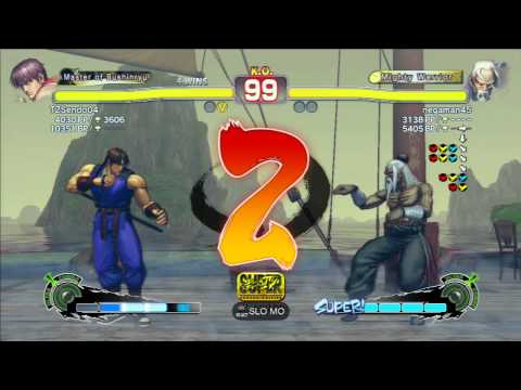 SSF4 A.E TZSendo04 Guy vs Gen Negaman 720p 2nd vid