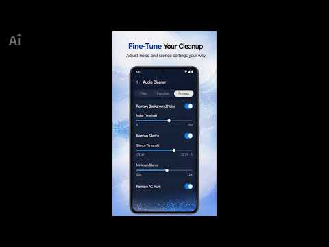 Audio Cleaner: Remove noise