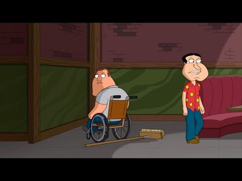 Family Guy but It’s just Joe being bullied for 6 minutes straight