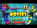 All Mega Man 11 Bosses Ranked From Easiest To Hardest