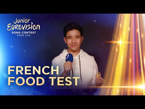 Junior Eurovision stars taste French treats
