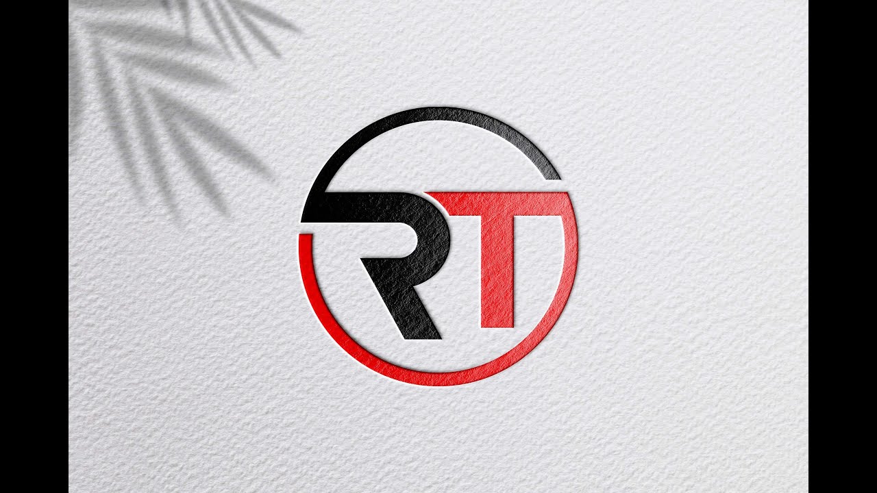 R T Logo Design in Adobe Illustrator | Modern & Professional Logo Tutorial