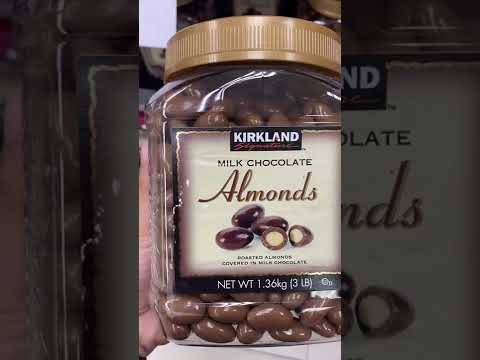 ALMONDS MILK CHOCOLATE | KIRKLAND #shorts