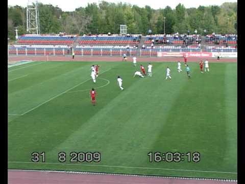 Носта 1-2 КАМАЗ. 5 мин. Гол (1:0) Янчук