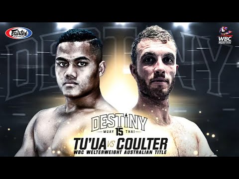 Albert Tuua Vs Billy Coulter - Destiny Muay Thai 15