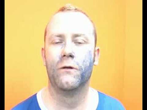 MC Raw and Smurf backstage at Megarave Germany