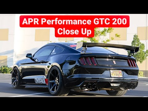 APR Carbon Fiber wing on Mustang GT! (GTC-200: Review, Specs, Install) *2016 Mustang*