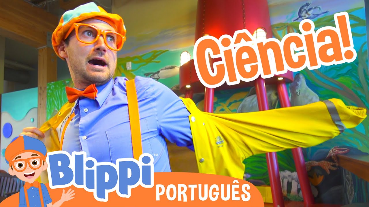 Blippi Visita um Museu de Ciências | Blippi em Português | Vídeos Educativos para Crianças