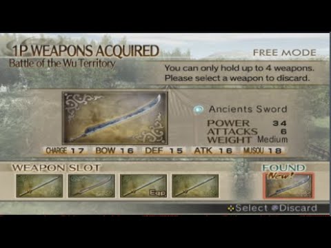 How to get Zhao Yu Weapon dynasty warriors 5