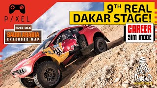 EXTENDED MAP: complete 9th Stage of the DAKAR 2020 (37 minutes) | SIM MODE