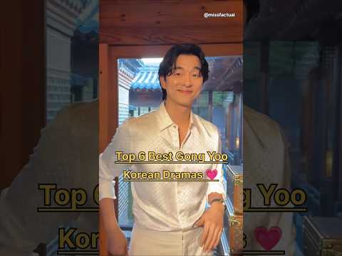 Top 6 Best Gong Yoo Korean Dramas 💙👍🏻#gongyoo #squidgame #kdrama #top10 #goblin