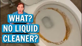 Toilet Bowl Cleaner Alternative - Bye Bye Liquid Cleaners - Hello Bar Keepers Friend 😍