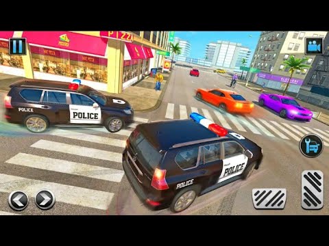 US Police Prado - Cop Duty City War - Police Car (android gameplay)