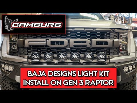 Camburg Baja Designs LED Light install - Gen 3 Ford Raptor