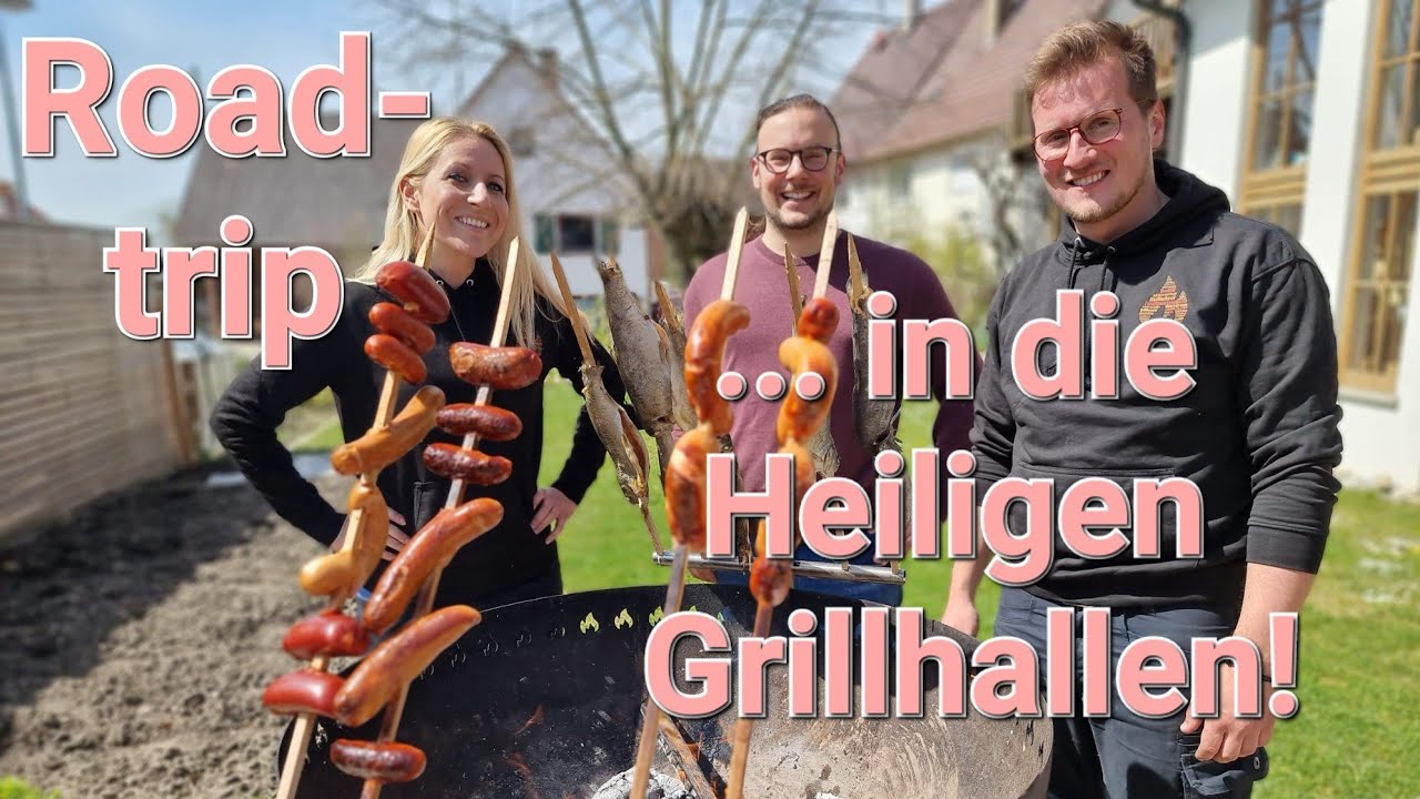 Eine Frau lernt grillen