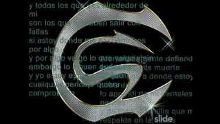 el dolor del micro cartel de santa letra