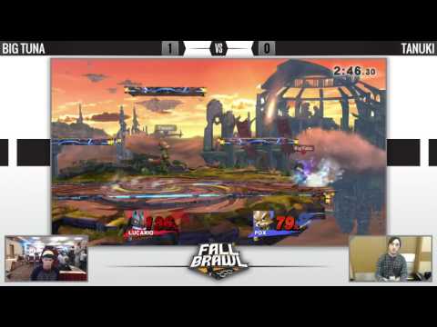 Fall Brawl 2016: Big Tuna (Lucario) vs. Tanuki (Fox) - Smash 4 Singles