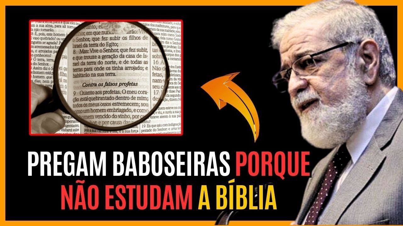 COMO INTERPRETAR BEM A BÍBLIA | Pastores PREGAM BABOSEIRAS porque NÃO estudam a Bíblia corretamente
