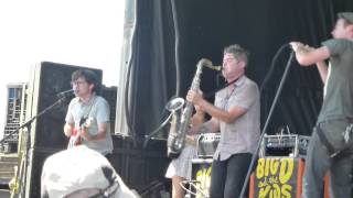 BIG D & THE KIDS TABLE at Van's Warped Tour, San Antonio, Tx. August 3, 2013