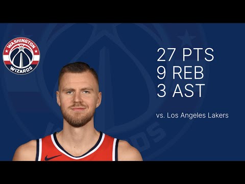 Full Highlights Kristaps Porzingis vs Lakers 27PTS, 3AST and 9REB in 33min