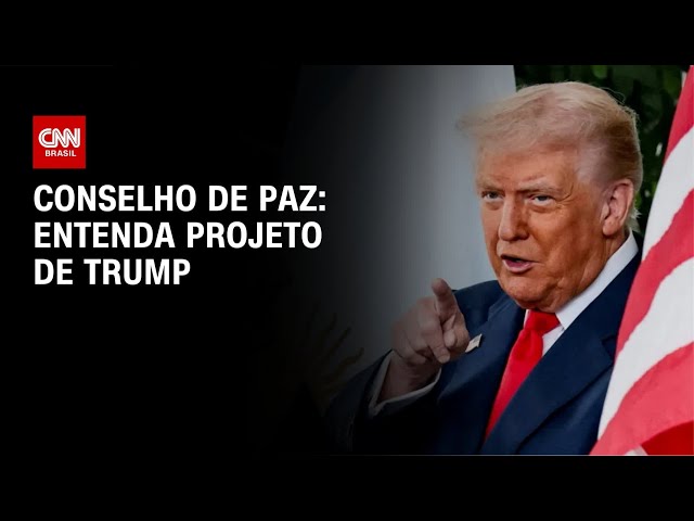 Entenda o que é o "Conselho de Paz" proposto por Trump | CNN NOVO DIA