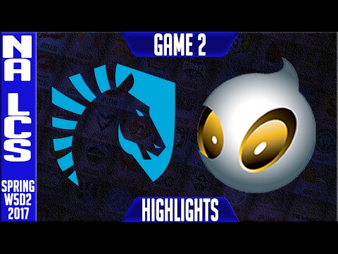 Team Liquid vs Dignitas Highlights Game 2 - NA LCS W5D2 Spring 2017 - TL vs DIG G2