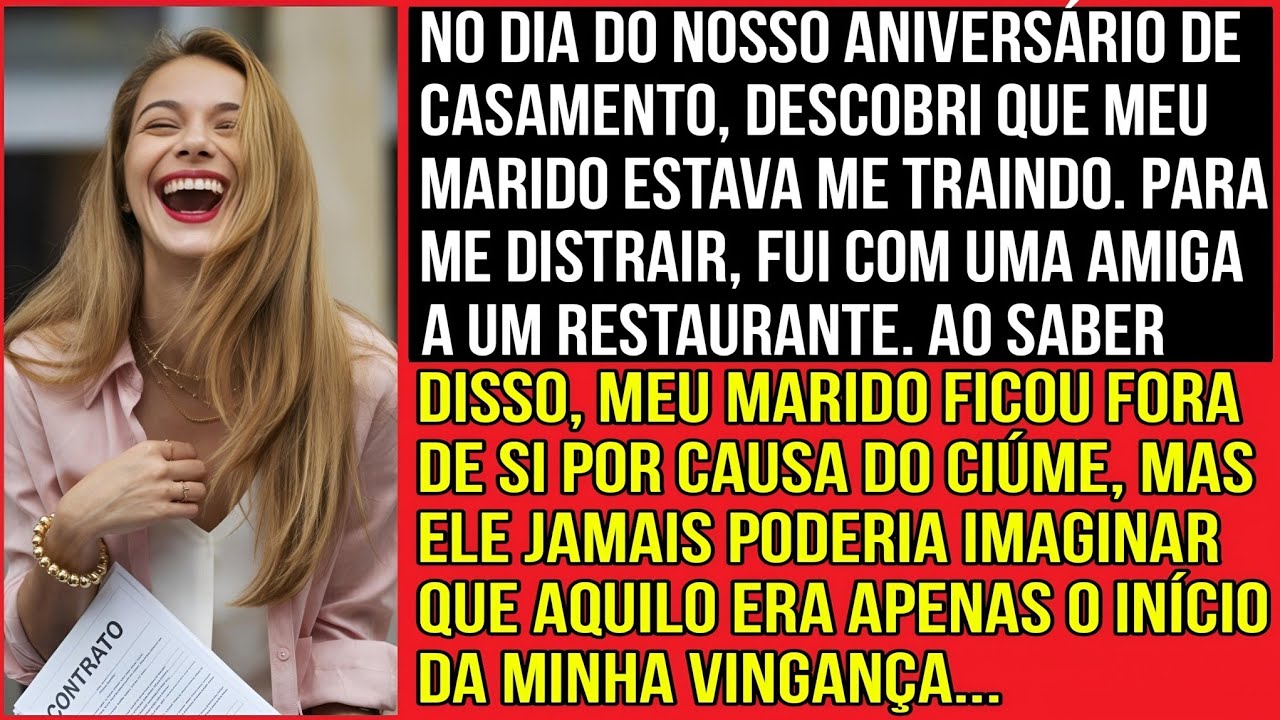 No dia do nosso aniversário de casamento, descobri que meu marido estava me traindo...