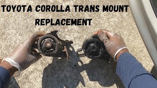1998-2002 Toyota Corolla Transmission Mount Replacement