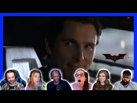 Best "DOES IT COME IN BLACK?" Scene | BATMAN BEGINS'16 | Movie Reaction | First Time Watch | Mashup