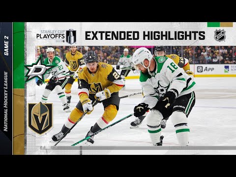 Dallas Stars vs Vegas Golden Knights WCF, Gm2 May 21, 2023 HIGHLIGHTS