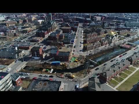 THE ACRE LOWELL, MA WITH MARKET ST BRIDGE GONE 01MR18