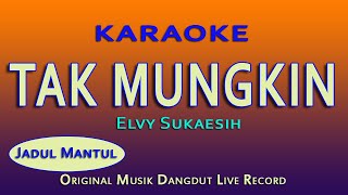 Download lagu TAK MUNGKIN ELVY SUKAESIH - KARAOKE NO VOKAL mp3