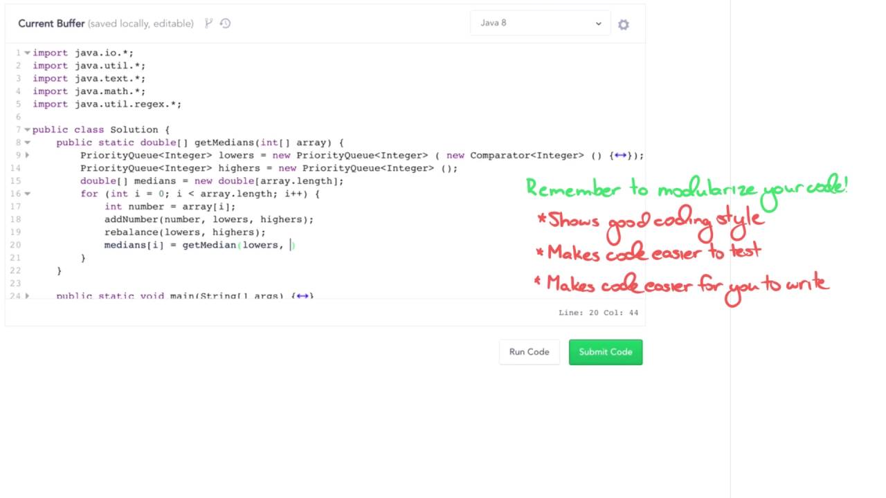 Data Structures: Solve 'Find the Running Median' Using Heaps