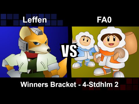 Leffen (Fox) vs FA0 (Icies) - Winners Bracket 4-Stockedholm 2