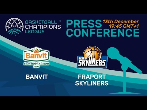 Banvit v Fraport Skyliners - Press Conference - Basketball Champions League