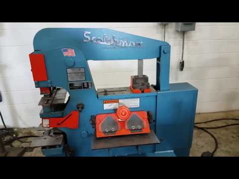 SCOTCHMAN INDUSTRIES 50 Ton Ironworker
