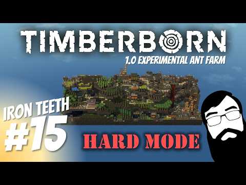 Let's get extract and tunnels going! Timberborn 1.0 Experimental Iron Teeth Episode 15