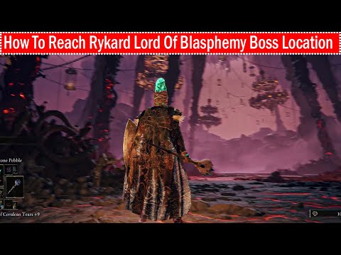 Elden Ring How To Reach Rykard Lord Of Blasphemy Boss Location