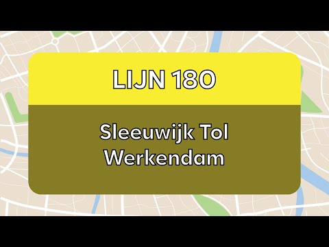 Lijn 180 Sleeuwijk Tol - Werkendam