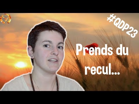 #QDP23  - COMMENT PRENDRE DU RECUL ?