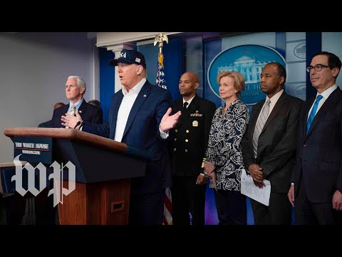 WATCH: Trump gives coronavirus update at White House