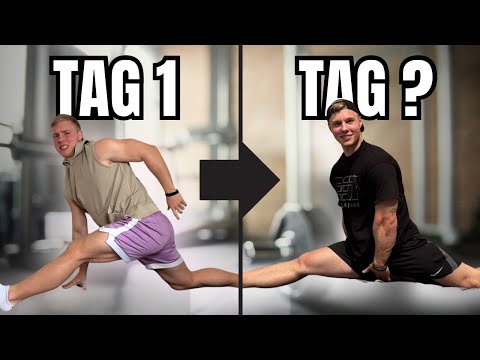 SPAGAT als BODYBUILDER lernen? | Das SELBSTEXPERIMENT 🤸‍♀️
