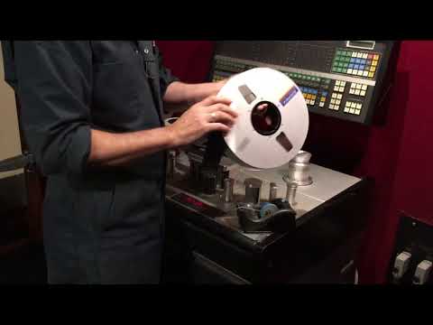 Steve Albini cutting and splicing tape