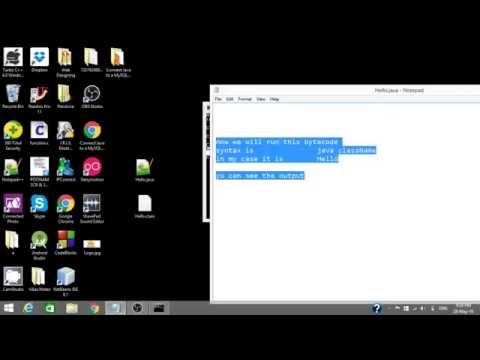 How To Run Java Program Without Ide How To Run Java Program In Command Promptcmd
