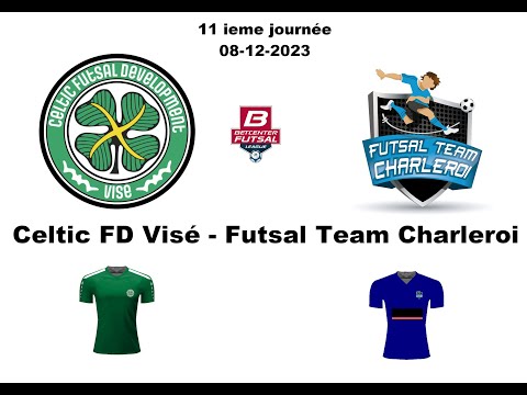 HIGHLIGHTS - Celtic FD Visé - FT Charleroi ( 08-12-2023 ) Score 5-7