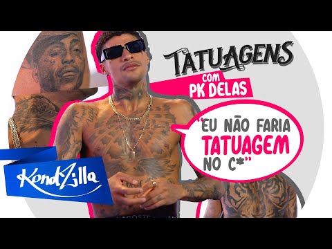 Tatuagens com PK Delas - "Fiz uma no rosto igual do Kevin" (KondZilla)