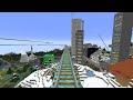 Minecraft World Record: The longest Minecraft Roller Coaster (14,5 Hours)